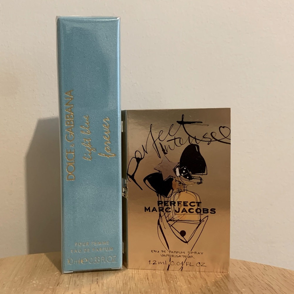 DOLCE&GABBANA 10ml Marc Jacobs perfect duo bundle